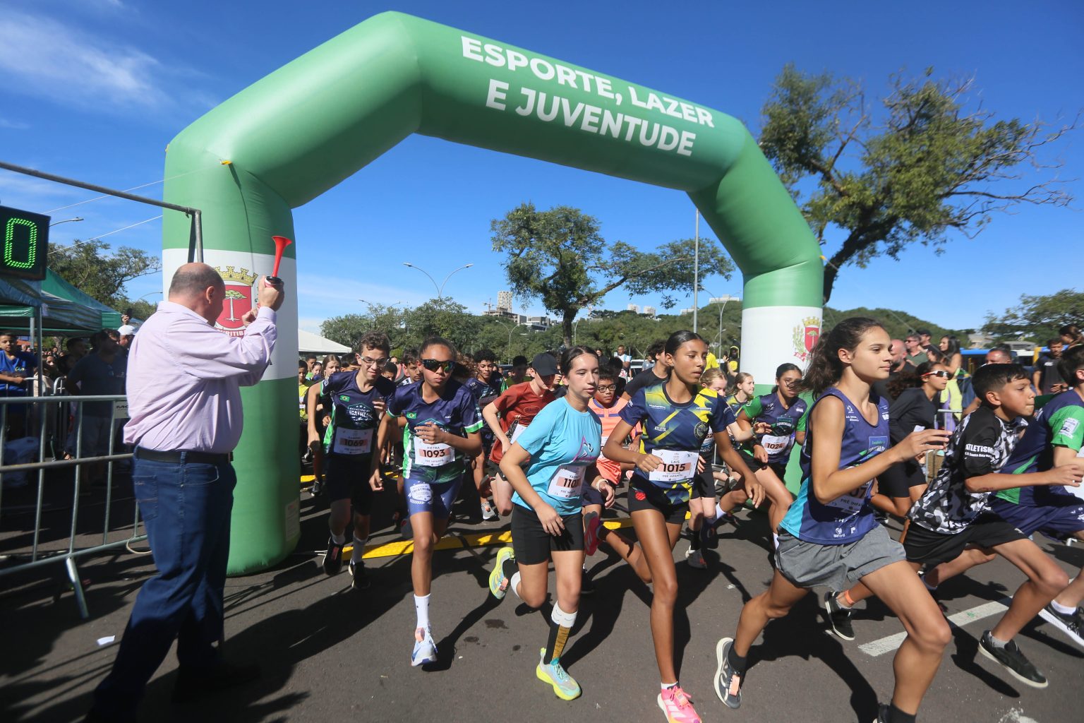 Corrida Infantil reúne 1,5 mil crianças no Parque Barigui