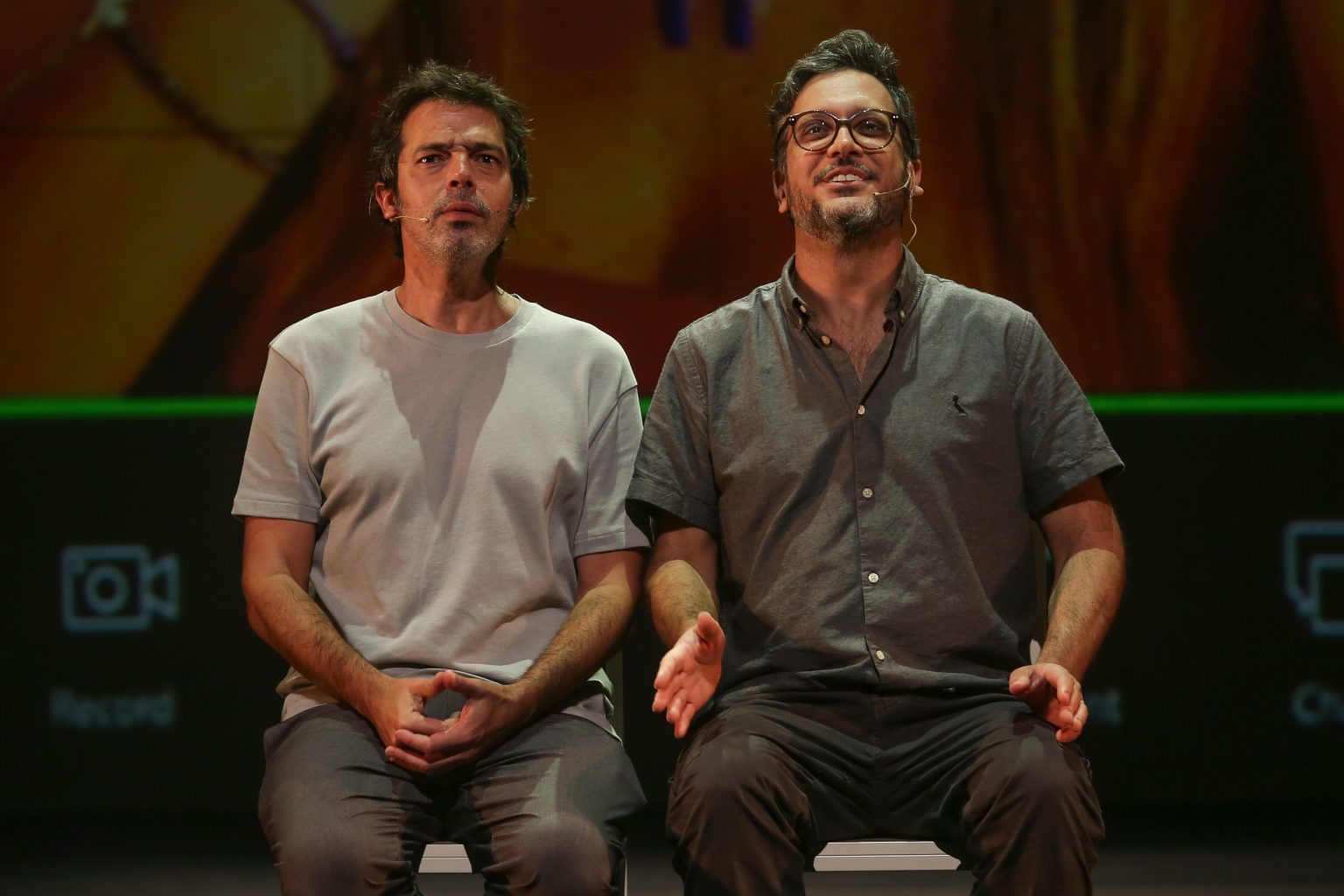Bruno Mazzeo e Lucio Mauro Filho trazem espetáculo “Gostava Mais dos Pais” ao Guairão