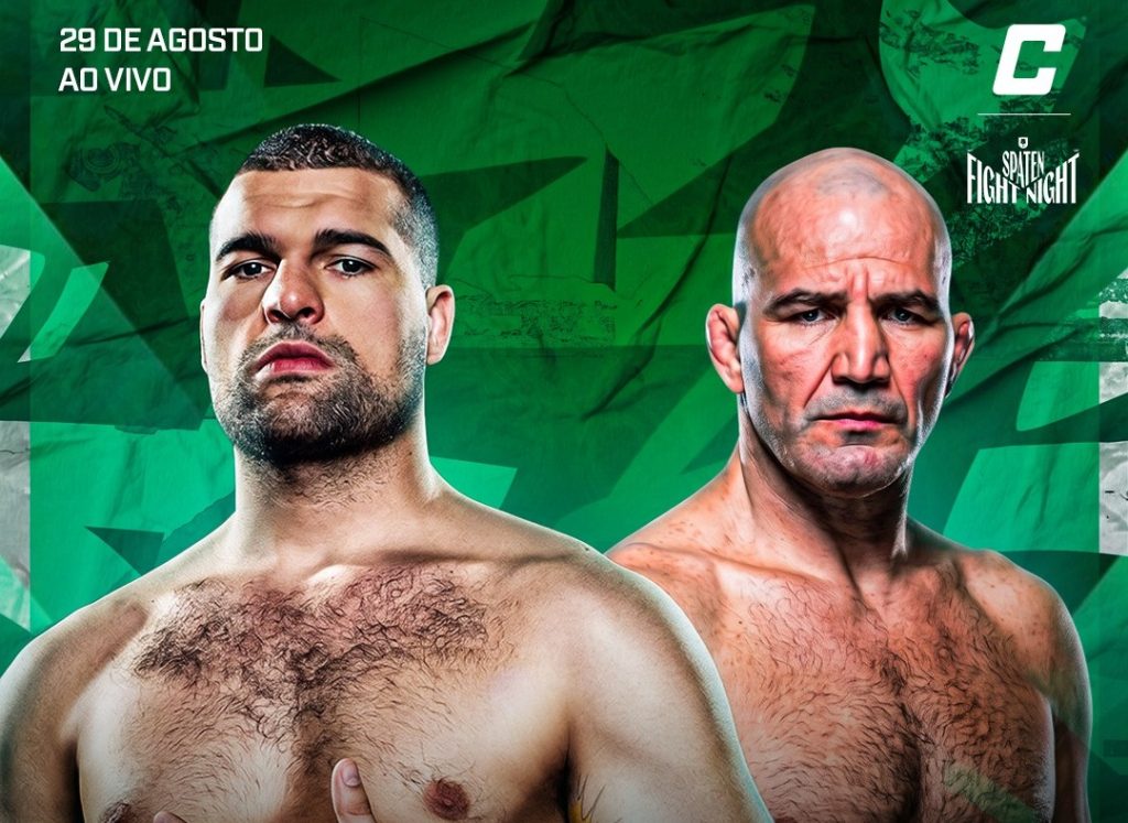 Lenda curitibana Maurício Shogun enfrenta Glover Teixeira em luta de boxe no Spaten Fight Nigh 3