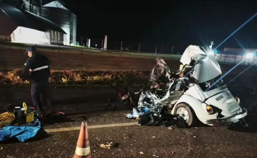 Assis Chateaubriand: Pais descobrem morte de filho ao passarem por acidente na PR-239