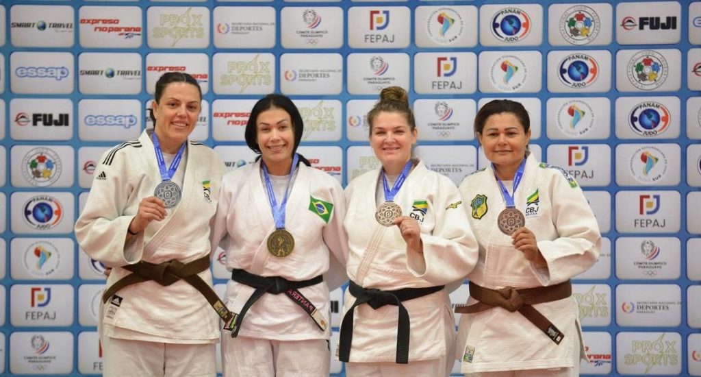 Judoca paranaense supera a depressão nos tatames e fatura medalha de prata no Sul-Americano