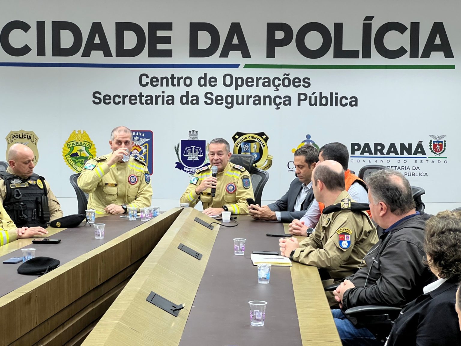 Bombeiros e órgãos estaduais definem ações de resposta aos efeitos do El Niño no Paraná