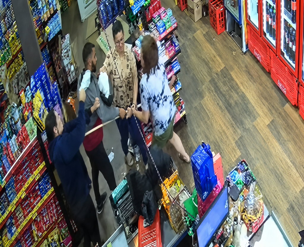 Comerciante reage a tentativa de furto e expulsa suspeito com rodo e chineladas no interior do Paraná
