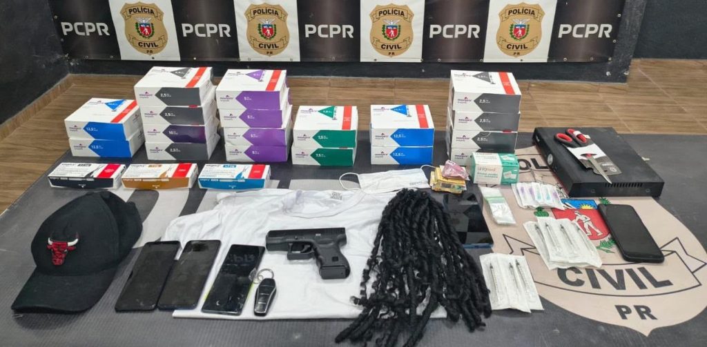 PCPR desarticula grupo criminoso especializado em roubo de remédios a farmácias em Curitiba