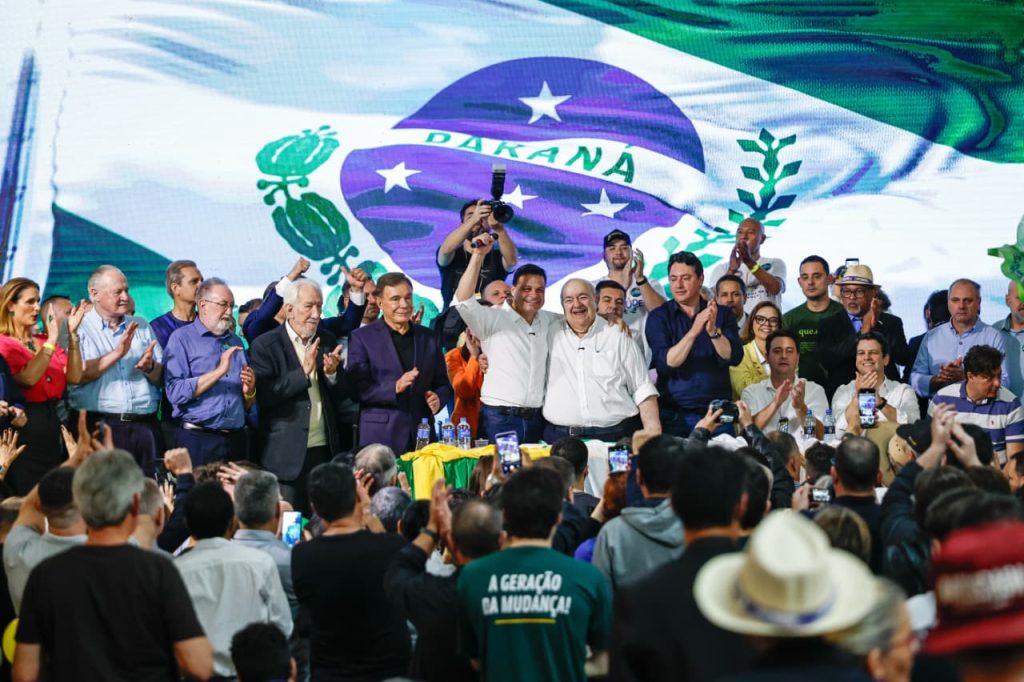 Sandro Alex e Rafael Greca oficializam aliança e defendem continuidade do projeto no Paraná