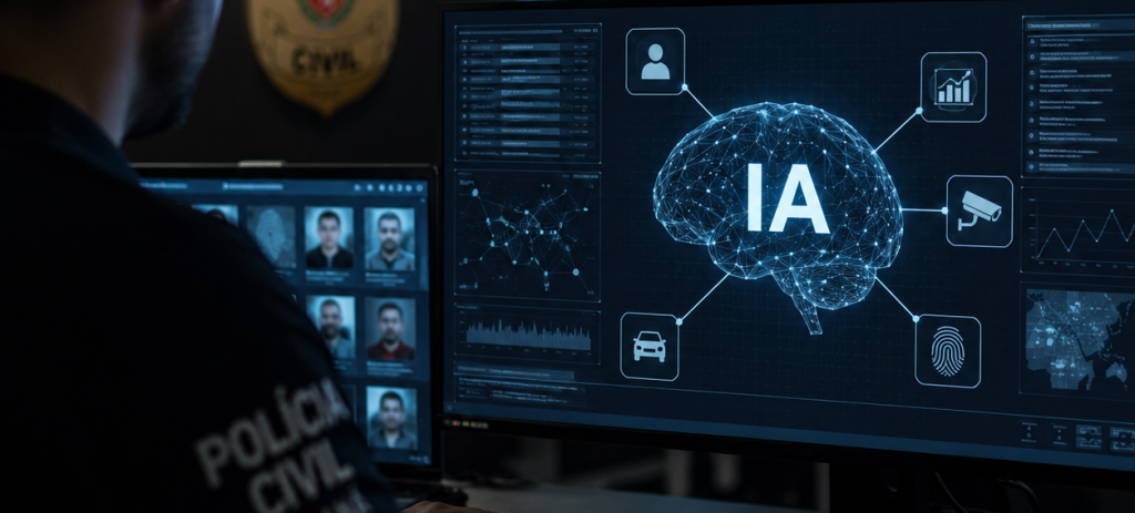 Segurança e Tecnologia: Inteligência artificial acelera investigações e ajuda a solucionar quase 1,9 mil casos no Paraná
