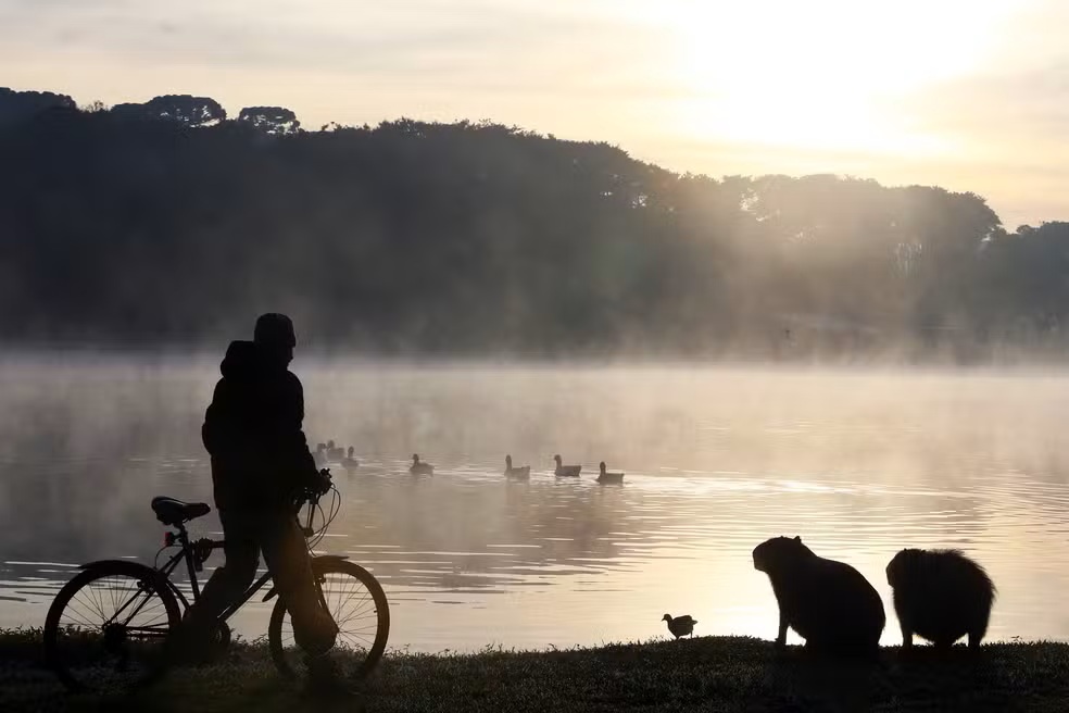 Inmet emite alerta para queda de temperatura em 153 cidades do Paraná