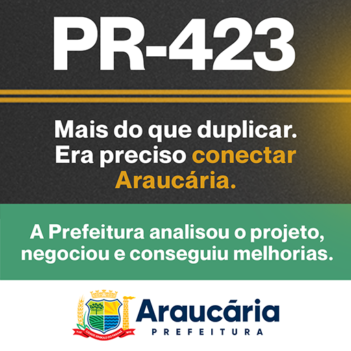 Araucária Prefeitura - Banner Araucária 512×512
