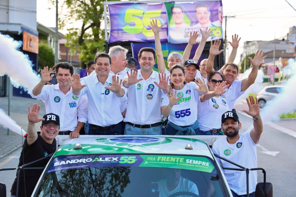 Pesquisa Radar Inteligência mostra Sandro Alex em crescimento e consolidado na reta final no Paraná