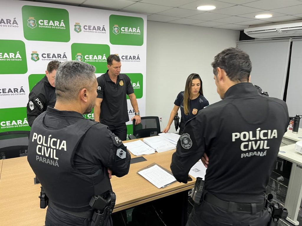 Operação Interestadual: PCPR prende 10 pessoas no Ceará por esquema do “golpe do falso advogado” que causou prejuízo de R$ 2 milhões a idosa em Curitiba