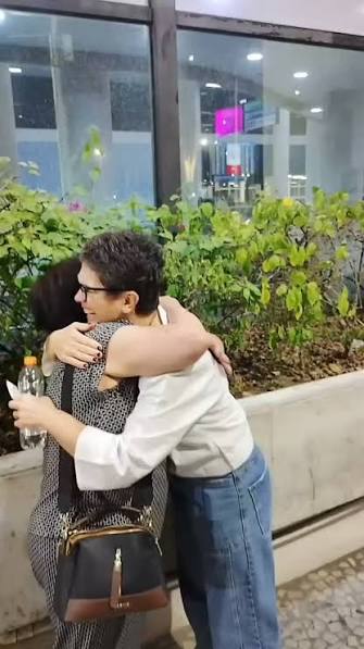 Sandra Annenberg protagoniza encontro emocionante e bem-humorado com fã em aeroporto